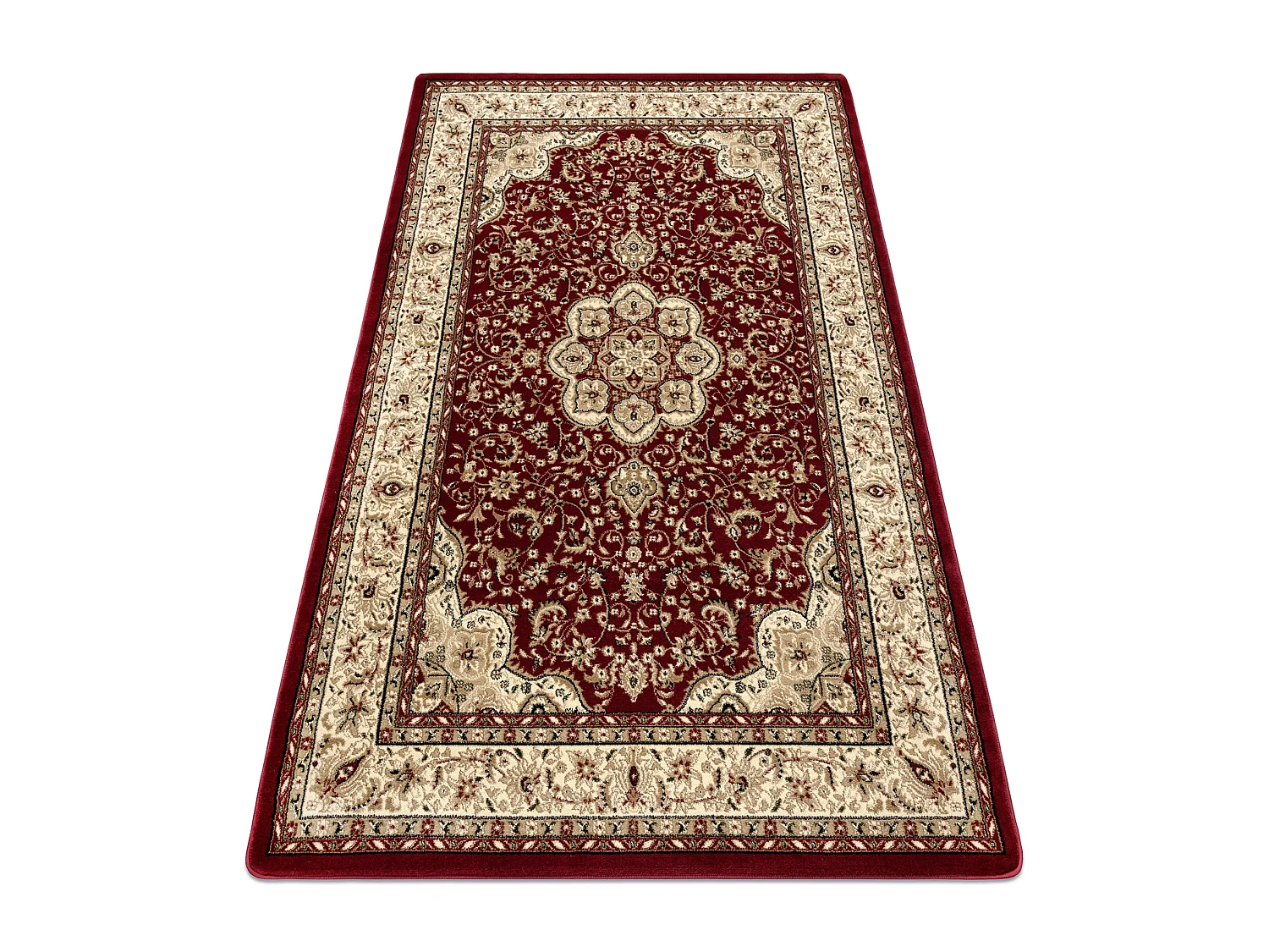 Tapijt ROYAL AGY patroon 0521 kastanjebruin 150x300 cm