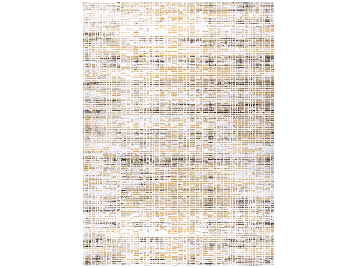 Tapijt ACRYL DIZAYN 124/7058 Geel 80x300 cm