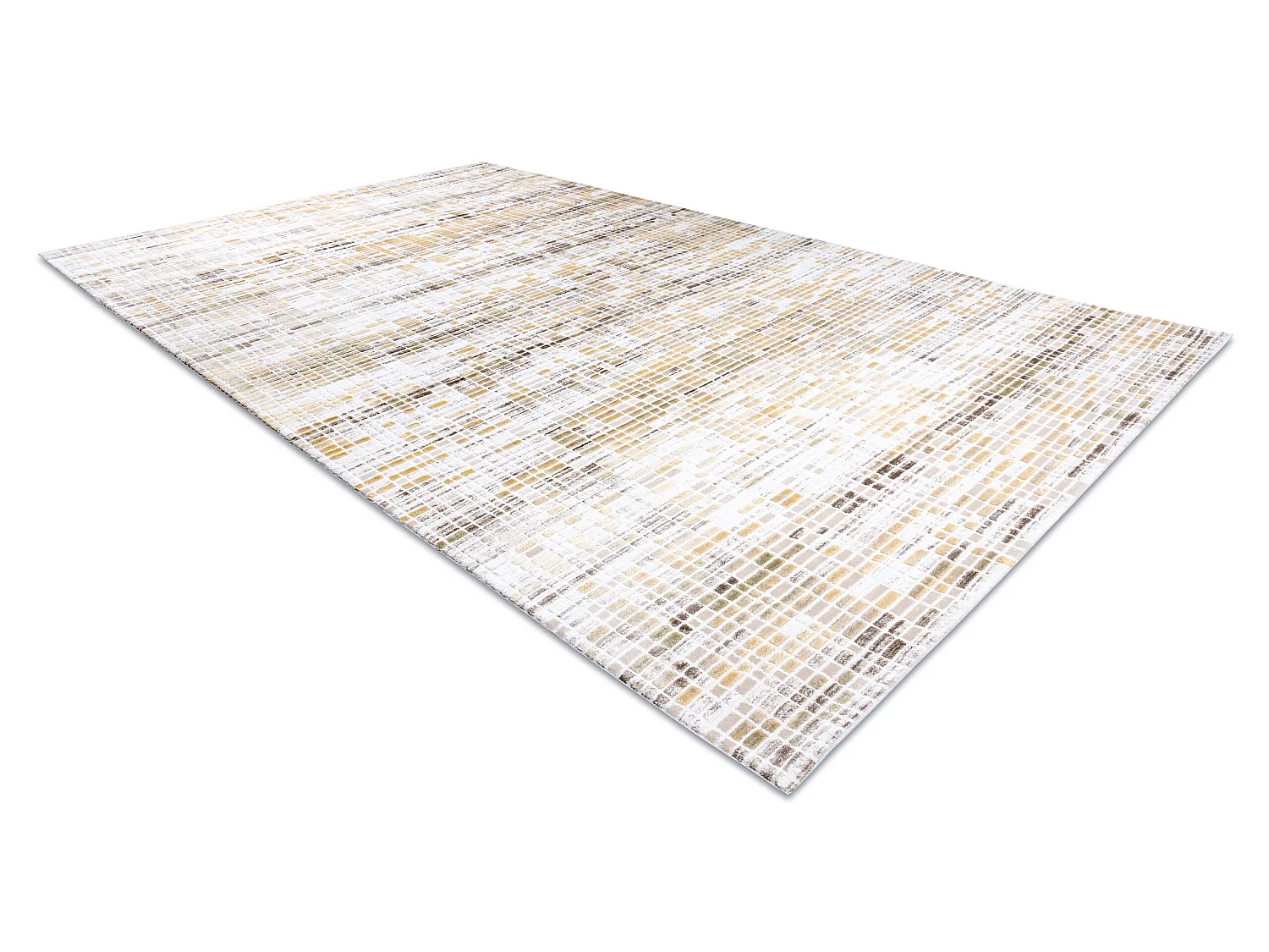 Tapijt ACRYL DIZAYN 124/7058 Geel 80x300 cm