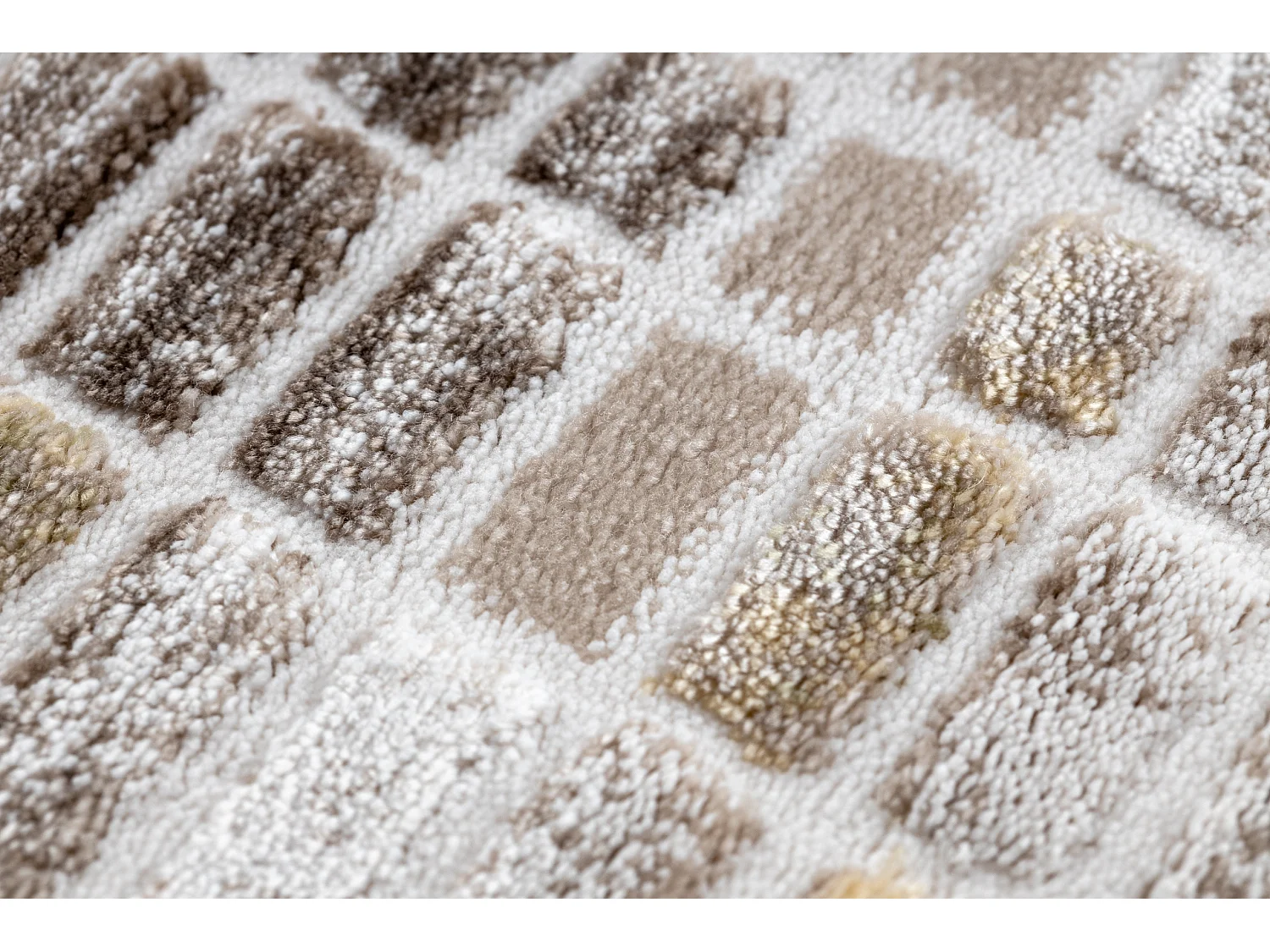 Tapijt ACRYL DIZAYN 124/7058 Geel 80x300 cm