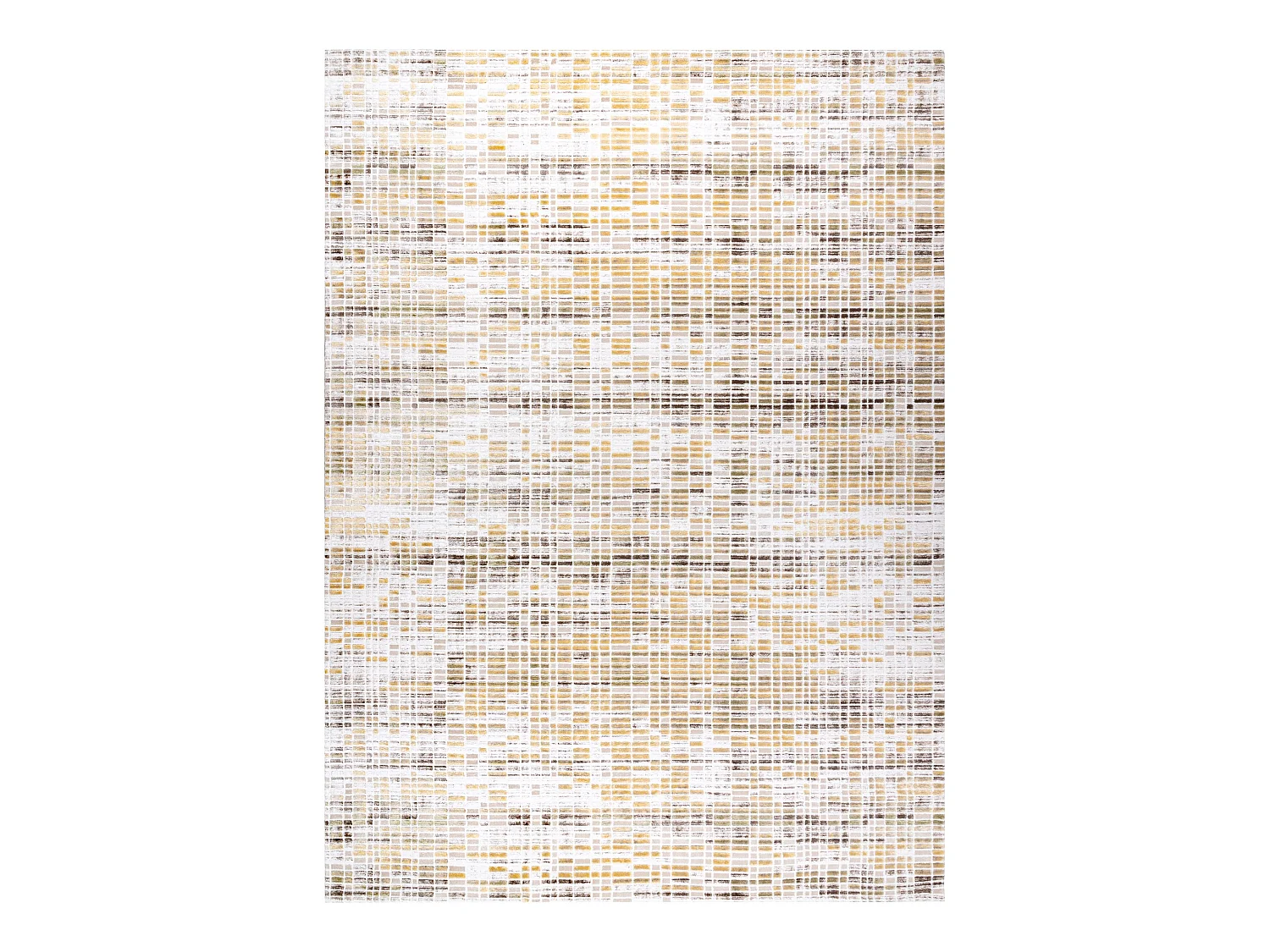 Tapis ACRYLIQUE DIZAYN 124/7058 jaune 80x300 cm