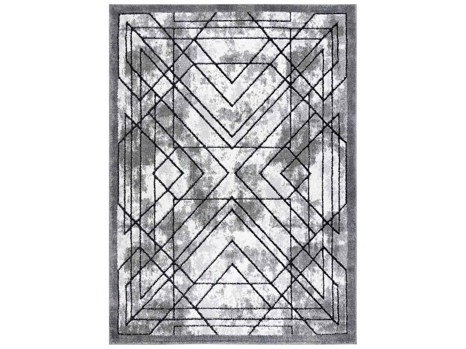 Tapis moderne COZY Tico, géométrique - Structural deux niveaux de mo 280x370 cm