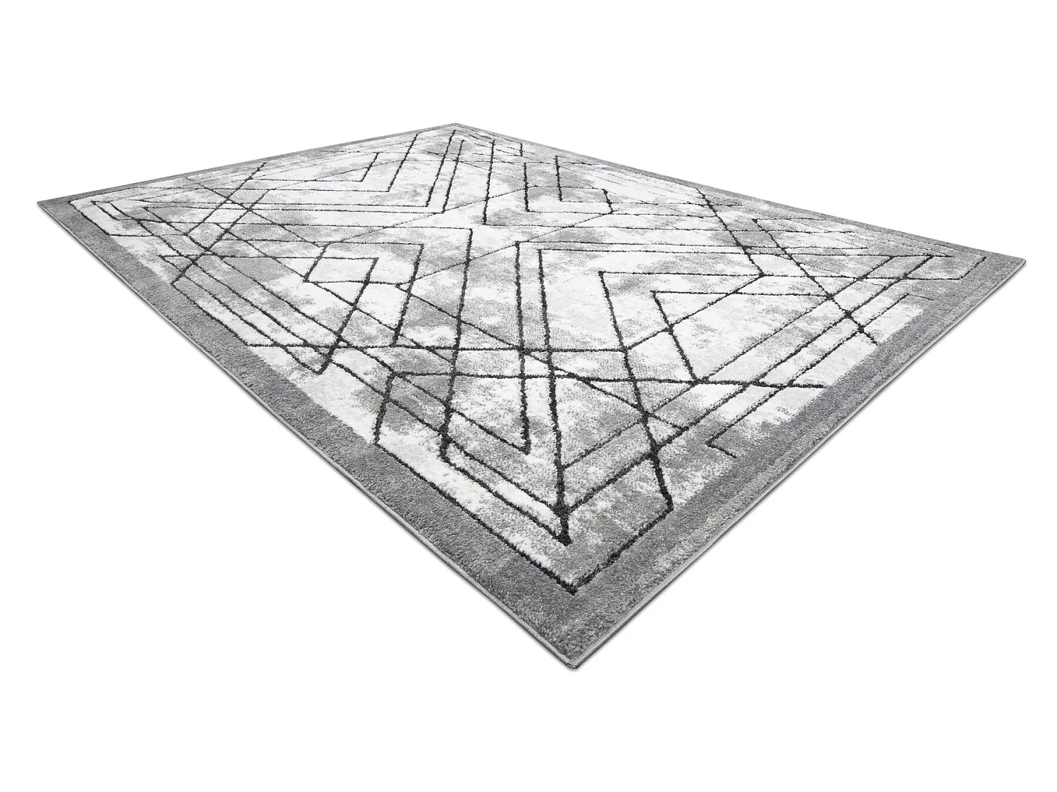 Tapis moderne COZY Tico, géométrique - Structural deux niveaux de mo 280x370 cm