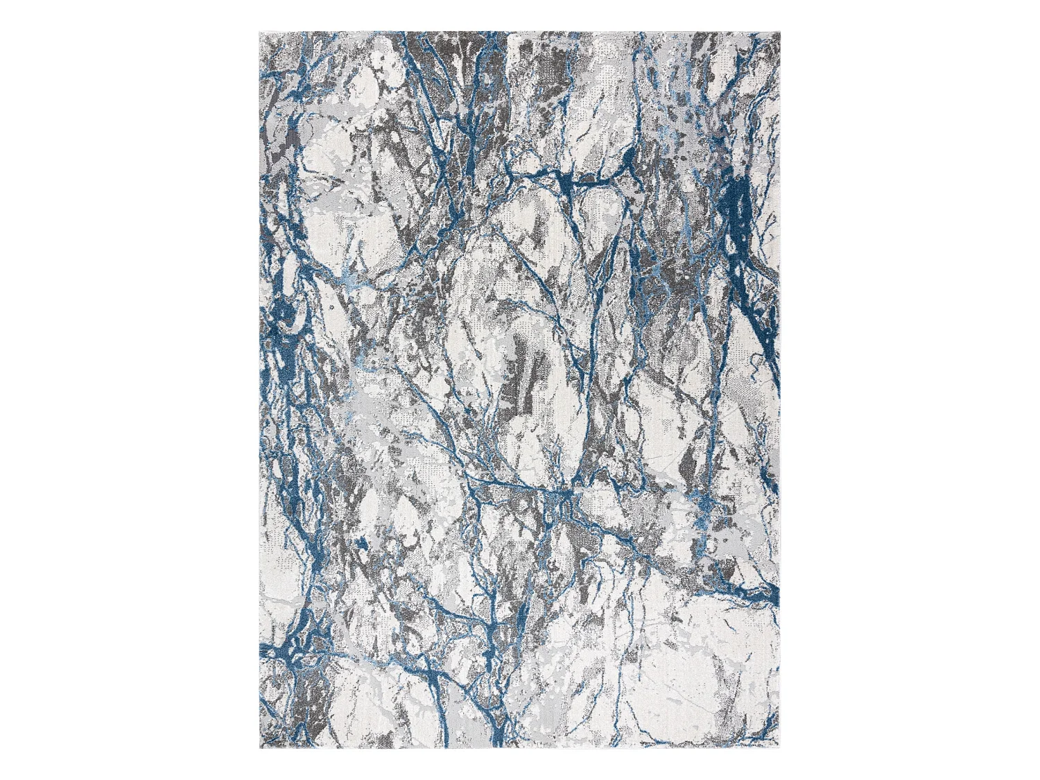 Tapijt NOBLE modern 9962 68 marmeren, steen, structureel, twee poolhoo 240x330 cm