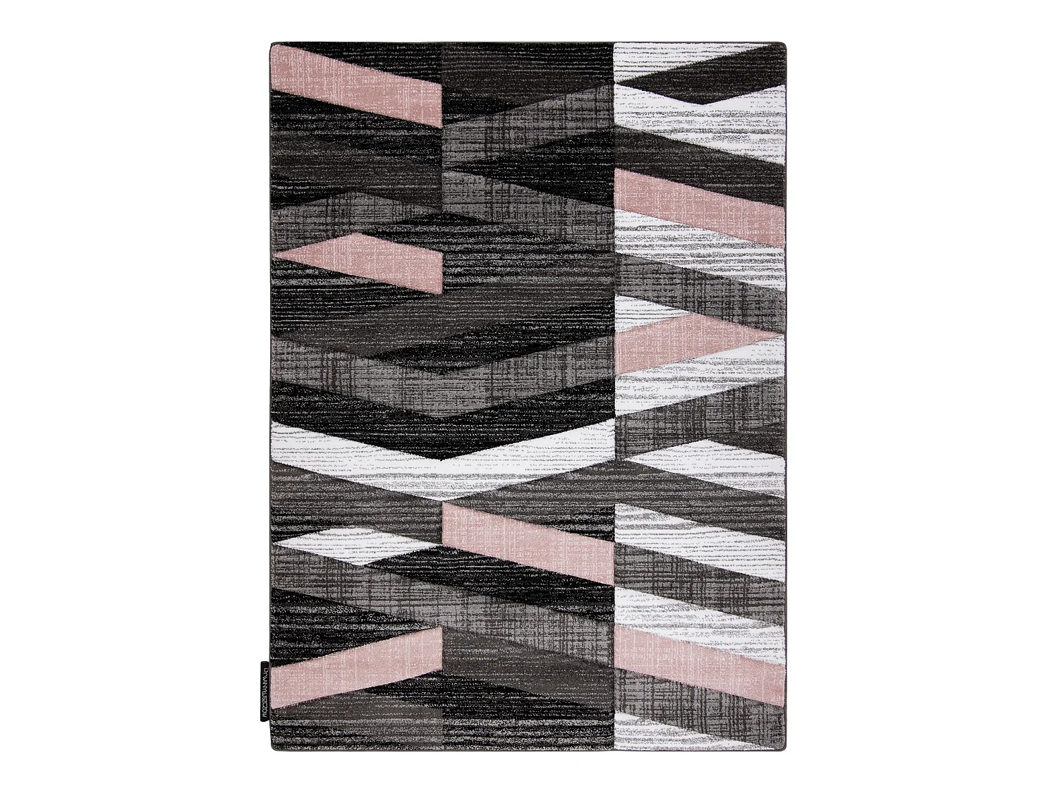 Tapis ALTER Bax des rayures rose 280x370 cm
