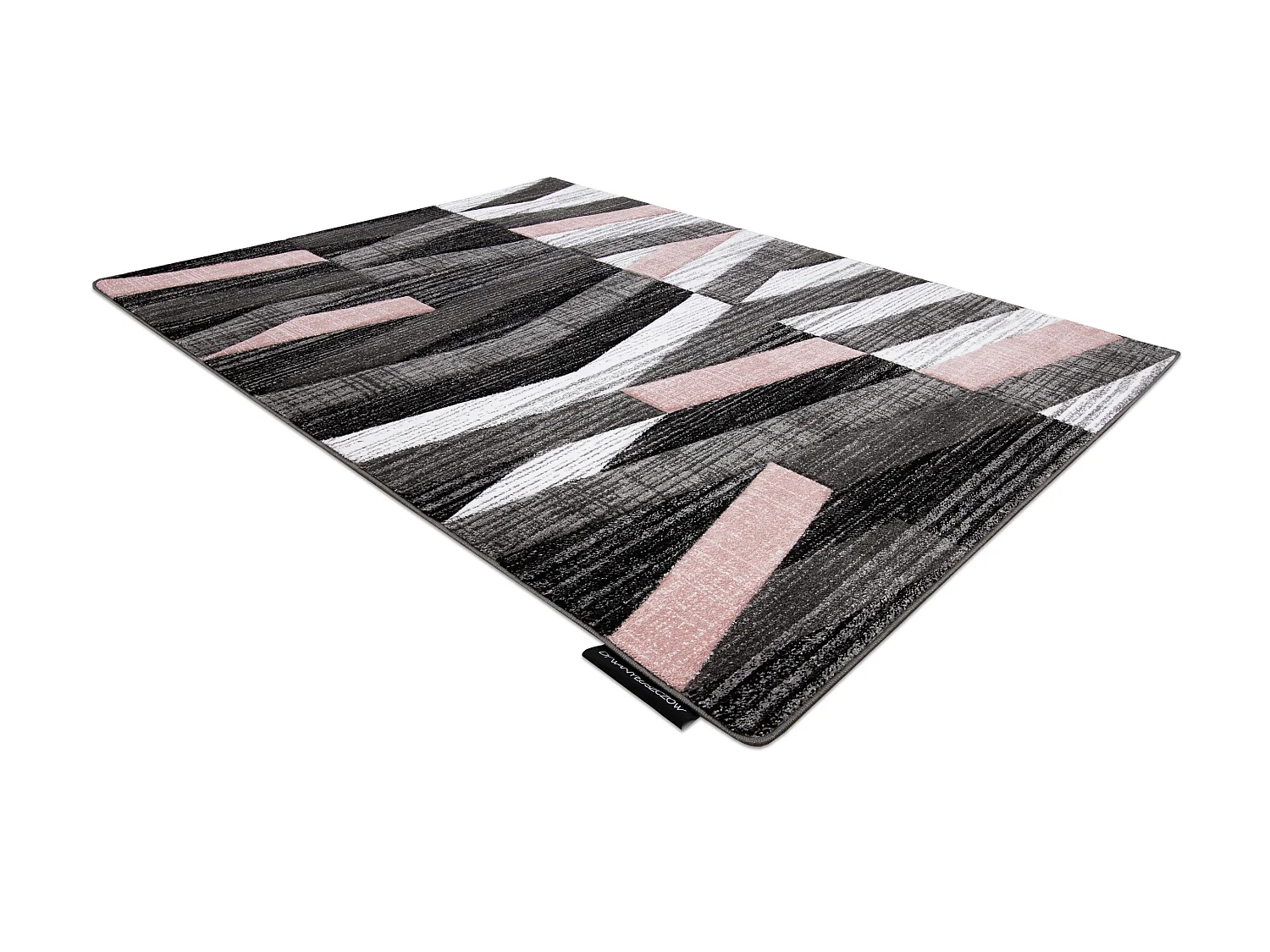 Tapis ALTER Bax des rayures rose 280x370 cm