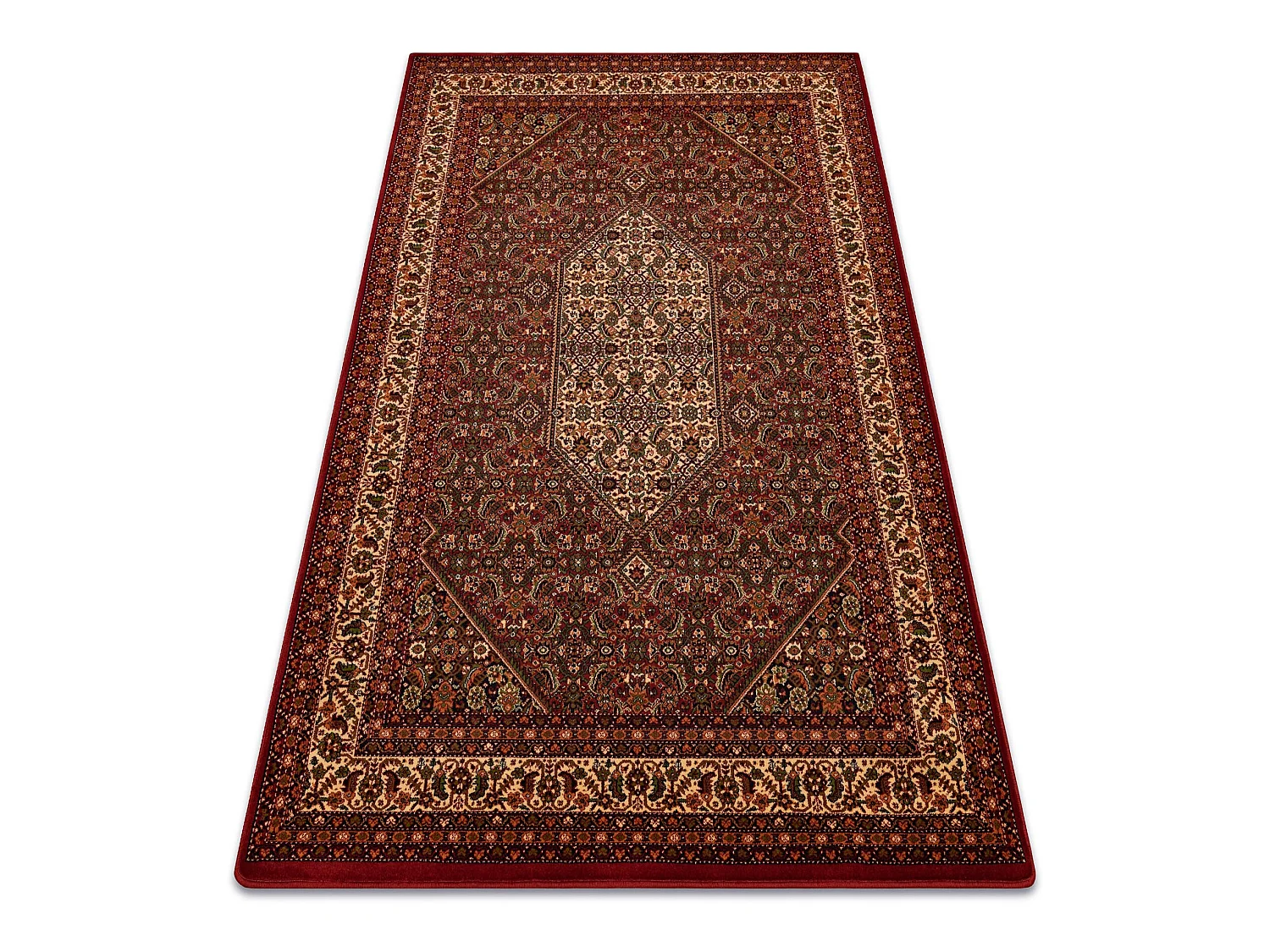 Tapijt POLONIA WAWELSKI bordeaux  100x150 cm