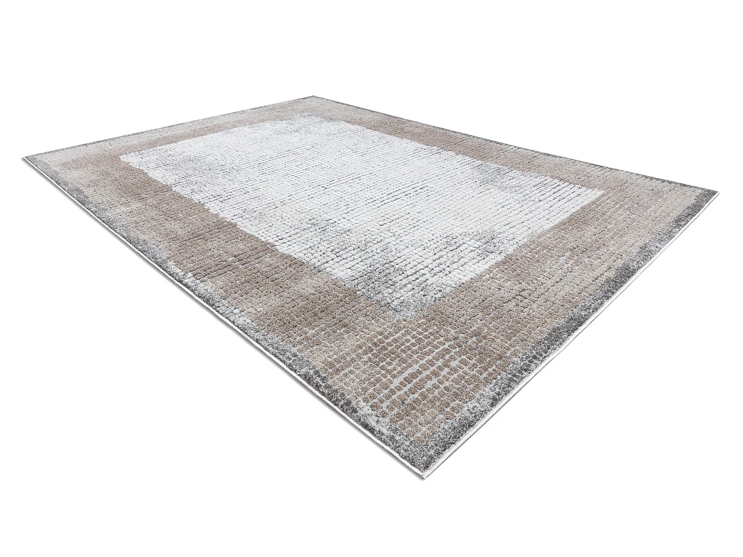 Tapijt NOBLE modern 9730 67 Kader vintage gewreven - Structureel, twee 160x220 cm