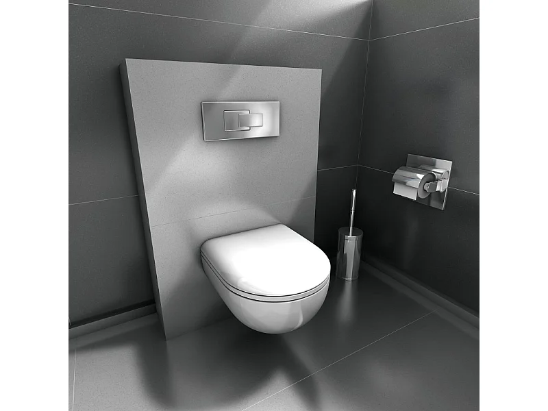 Habillage bati support Wedi I Board avec revetement Wedi I Board top pure blanc