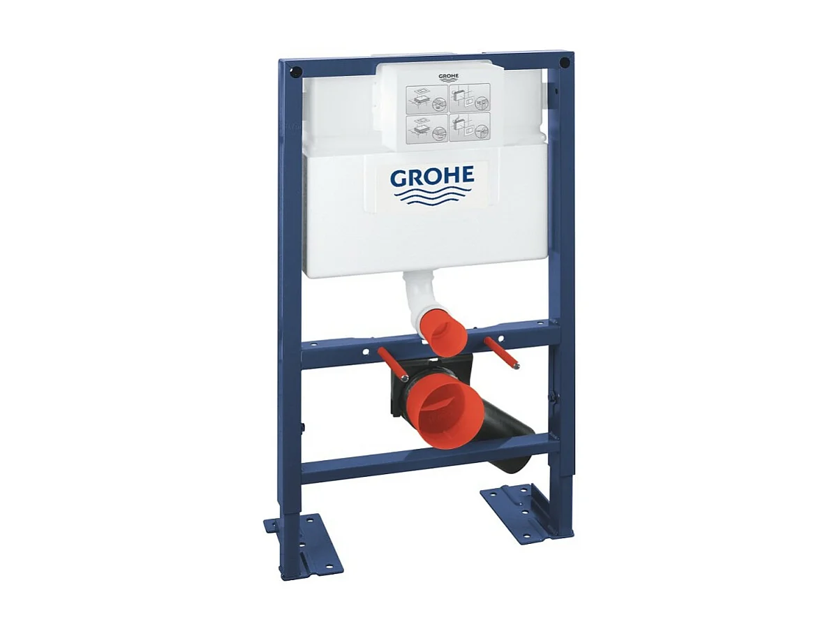 GROHE - Bâti support pour WC hauteur réduite Rapid SL, 0.82 m