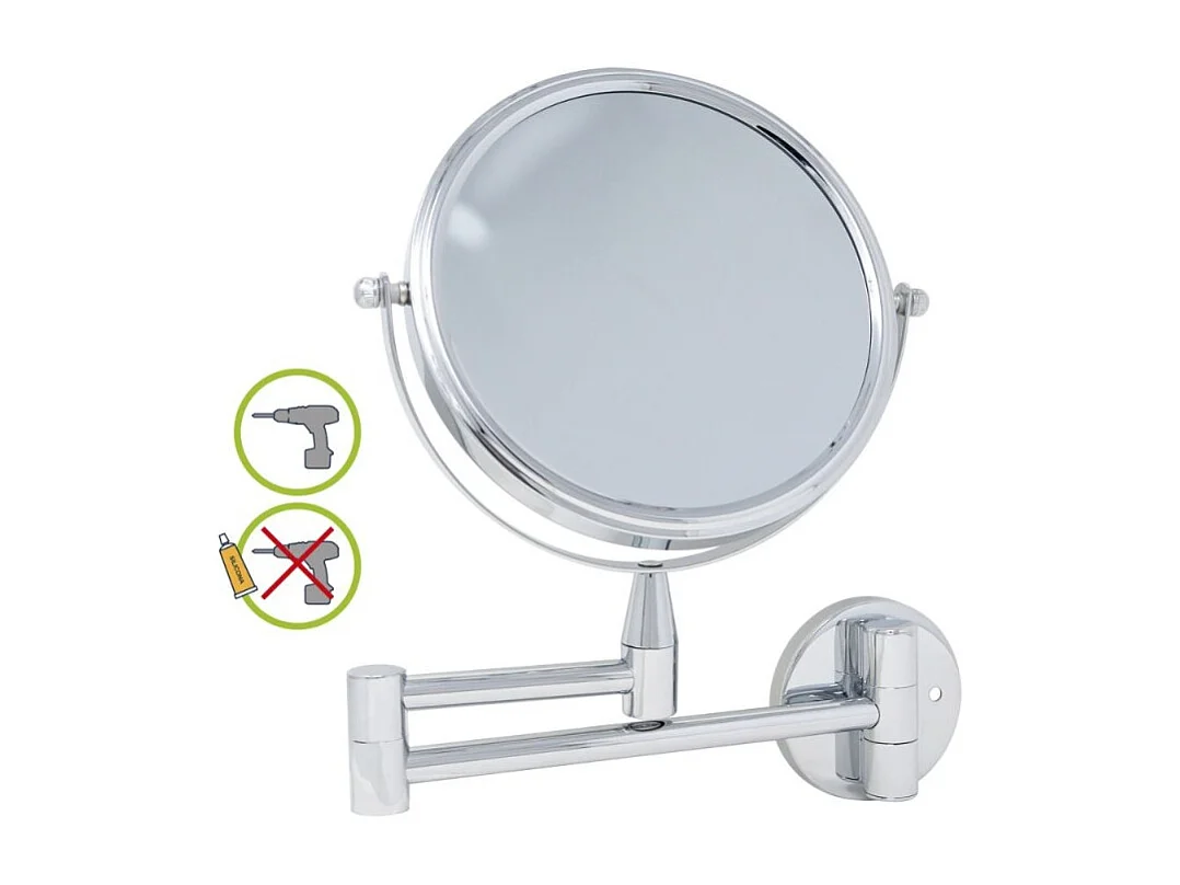 Miroir grossissant 7x DEBLANCH a fixer avec perçage ou adhésif