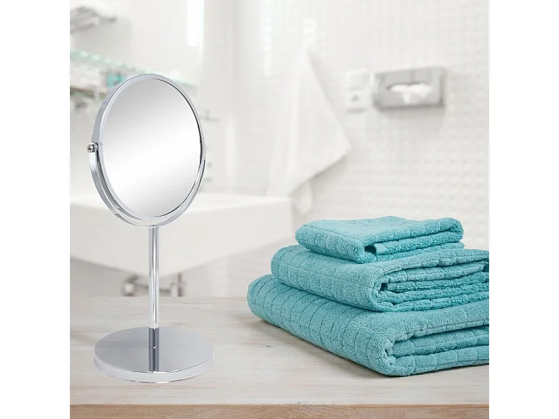 Miroir grossissant 5x DEBLANCH à poser chromé