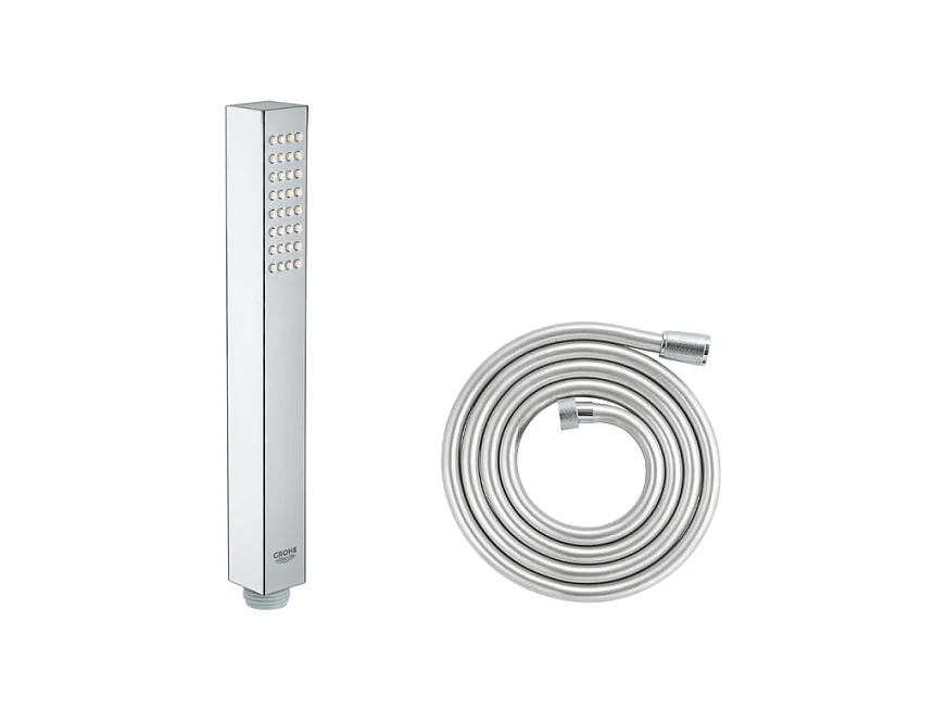 GROHE Douchette 1 jet Vitalio Joy Cube Stick chromé avec flexible 200