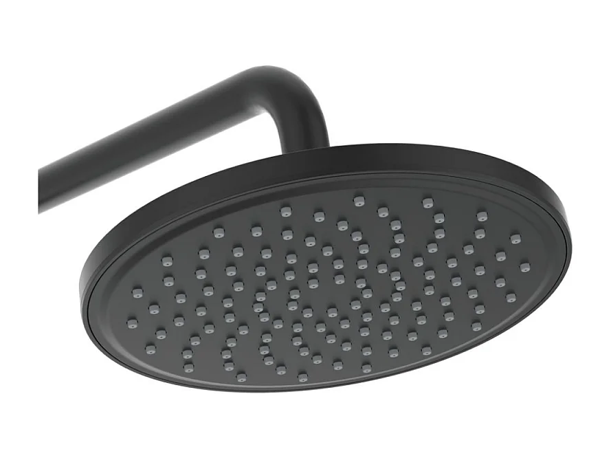 Ideal Standard - Columna de ducha termostática Ideal Standard Ceratherm 20 cm, negro mate