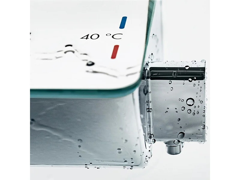 Mitigeur douche thermostatique HANSGROHE Ecostat Select EcoSmart chromé