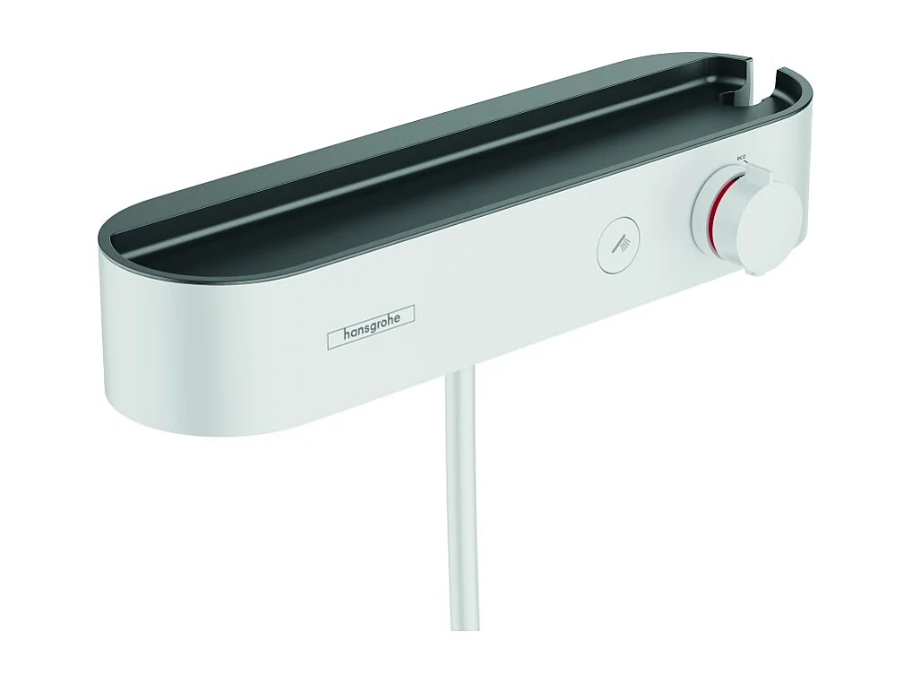 HANSGROHE ShowerTablet Select 400 mezclador termostático de ducha blanco mate