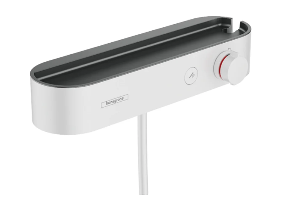 Mitigeur douche thermostatique HANSGROHE ShowerTablet Select 400 Blanc mat