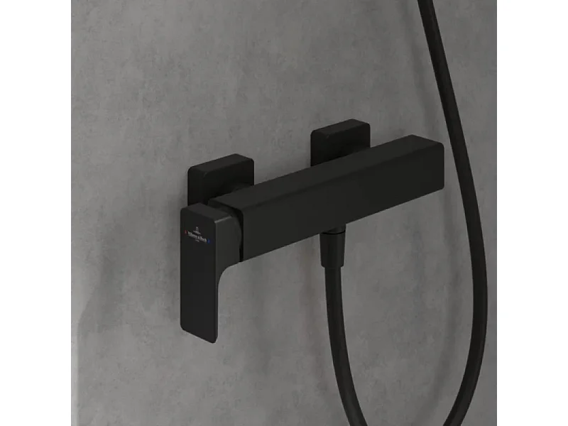 Mitigeur mécanique douche VILLEROY ET BOCH Subway 3.0 Matt Black