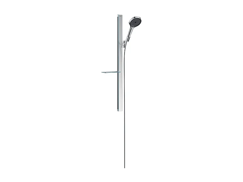 Pommeau de douche HANSGROHE Rainfinity EcoSmart 130 3 jets barre 90 cm et porte-savon chromé