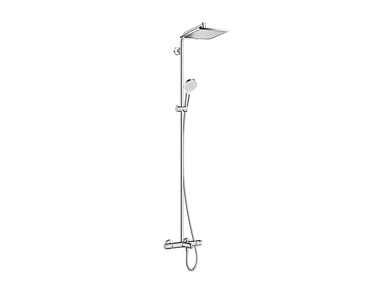 Colonne bain douche thermostatique HANSGROHE Crometta E 240 chromé