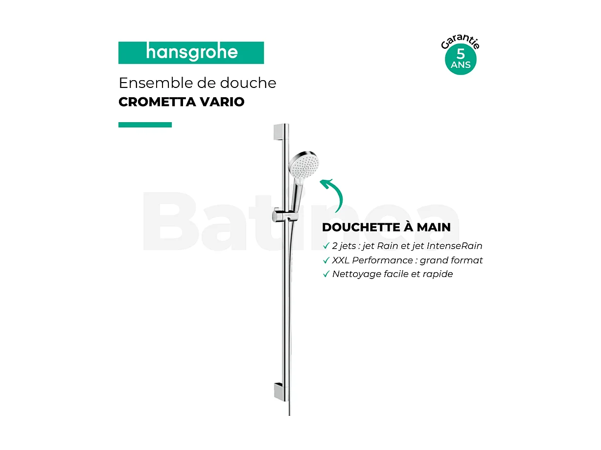 Ensemble de douche Hansgrohe Crometta Vario