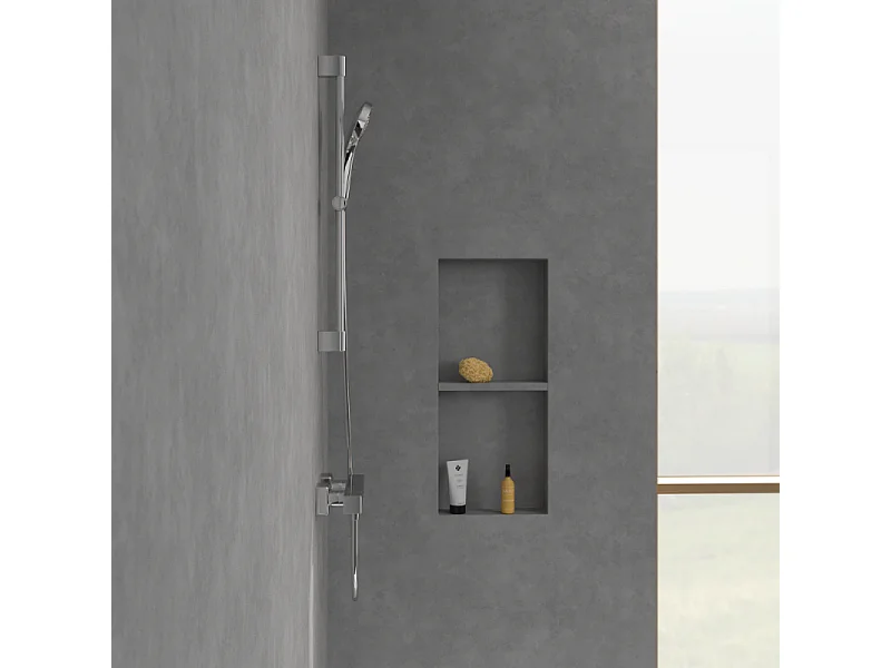 Mitigeur douche thermostatique VILLEROY ET BOCH Universal rectangle Chrome