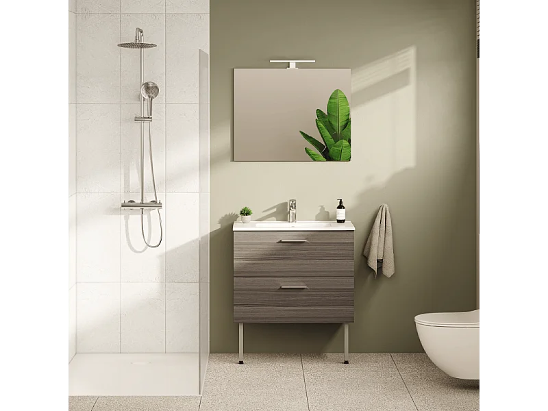 Colonne de douche VITRA Aquaheat Bliss 250 + Nettoyant Briochin