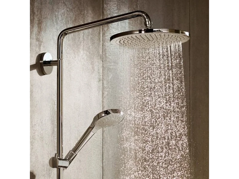 Colonne de douche HANSGROHE Croma Select S 280 Reno chromée + nettoyant Briochin