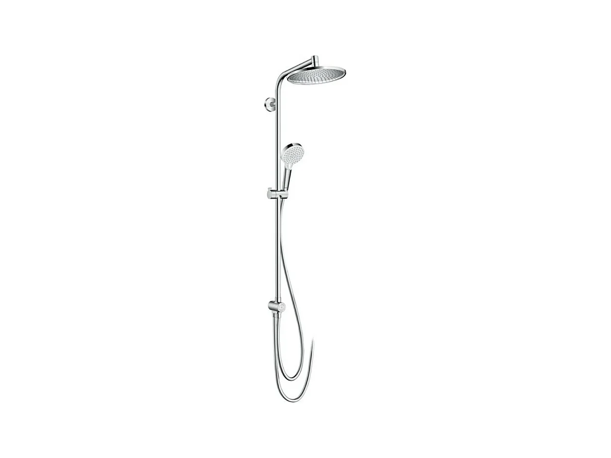 Colonne de douche ou bain douche sans mitigeur HANSGROHE Crometta S 240 chromé