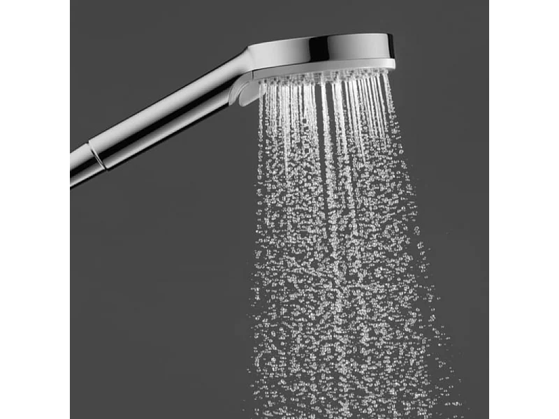Pommeau de douche HANSGROHE Vernis Blend 100 support et flexible 160 cm chromé