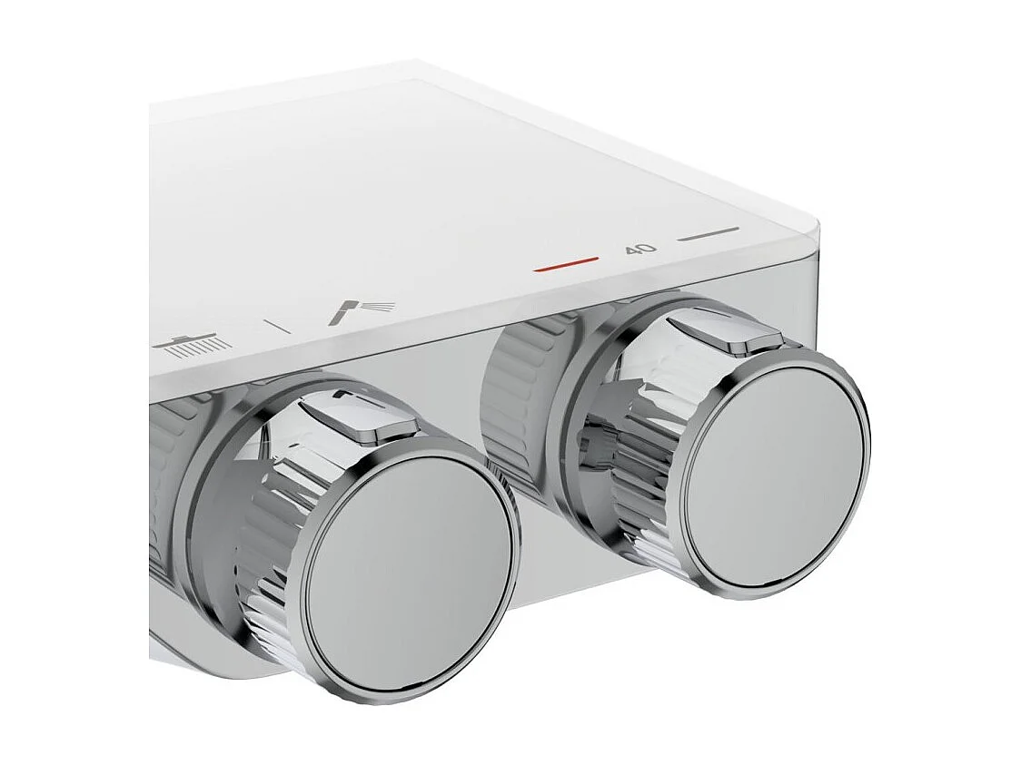 Colonne douche thermostatique IDEAL STANDARD douchette ronde Ceratherm S200 + Nettoyant BRIOCHIN Ecocert