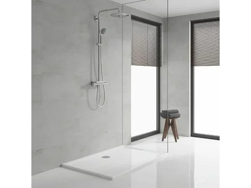 GROHE Colonne douche Vitalio + Porte savon Bau Cosmopolitan