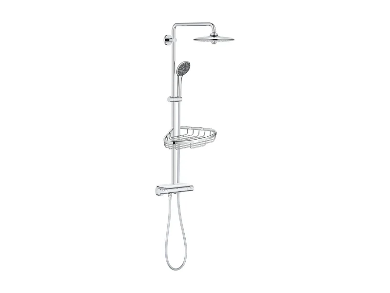 GROHE Colonne douche Vitalio + Porte savon Bau Cosmopolitan