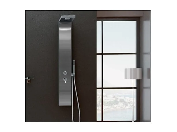 KINEDO Colonne douche Aquastyle - Inox brossé