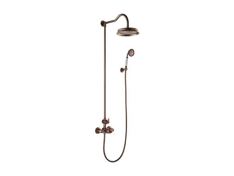 Colonne douche thermostatique rétro recoupable Paini Lady's Auburn