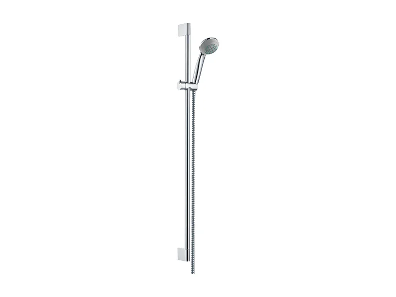 Pommeau de douche HANSGROHE Crometta 85 Mono barre 90 cm chromé