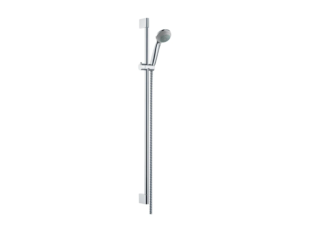Pommeau de douche HANSGROHE Crometta 85 Mono barre 90 cm chromé