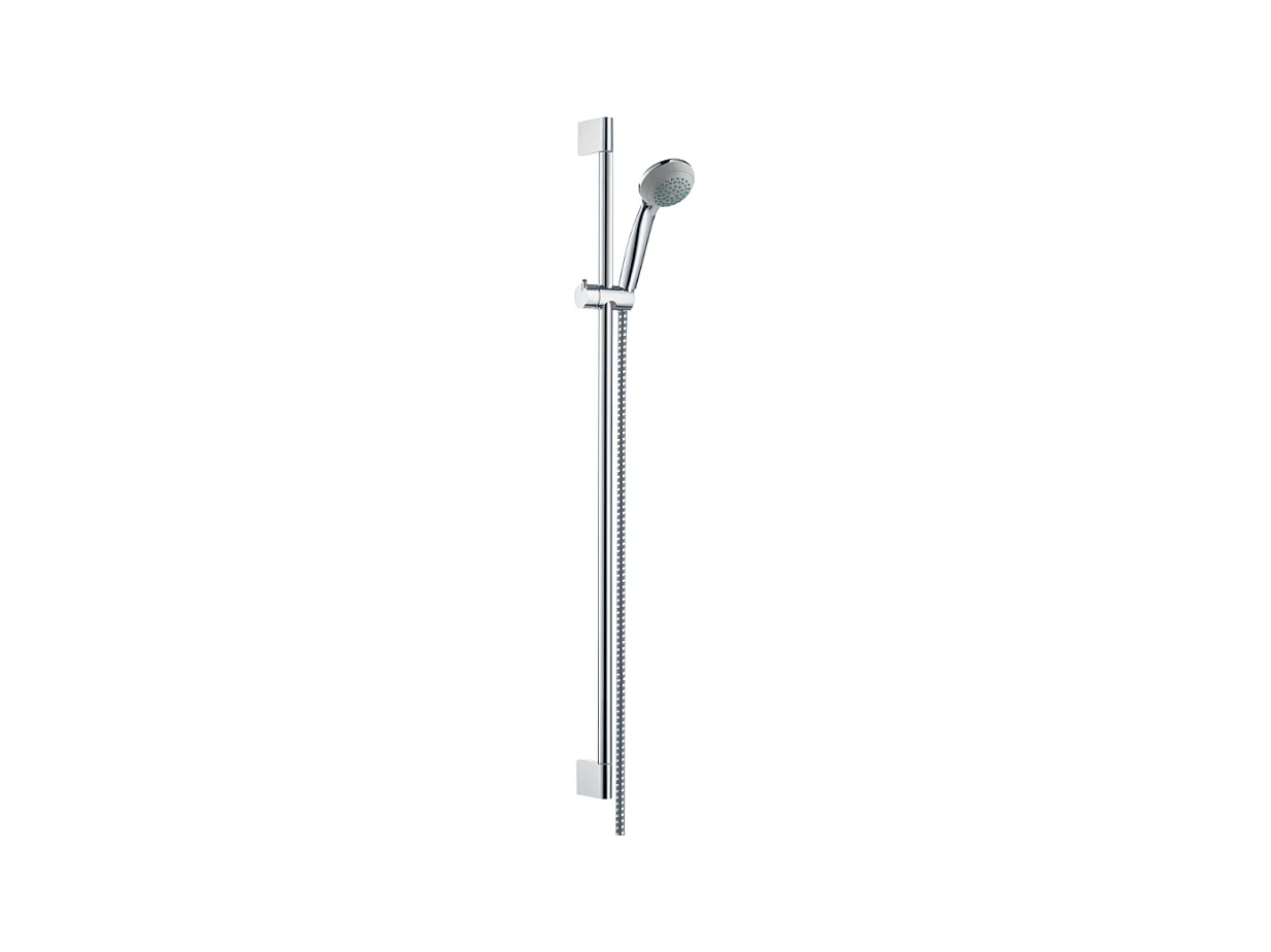 Pommeau de douche HANSGROHE Crometta 85 Mono barre 90 cm chromé