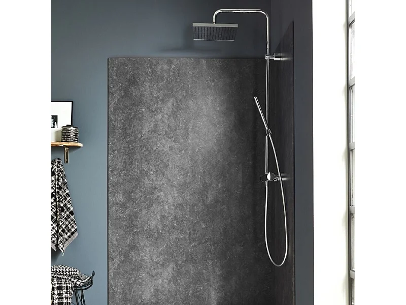 Colonne de douche thermostatique JACOB DELAFON Brigitte + nettoyant Briochin