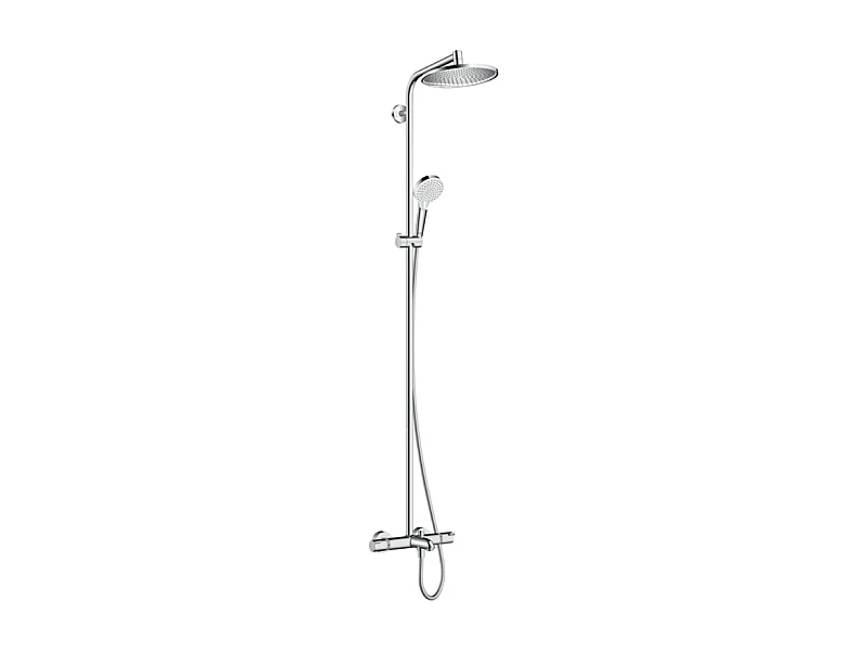 Colonne bain douche thermostatique HANSGROHE Crometta S 240 chromé