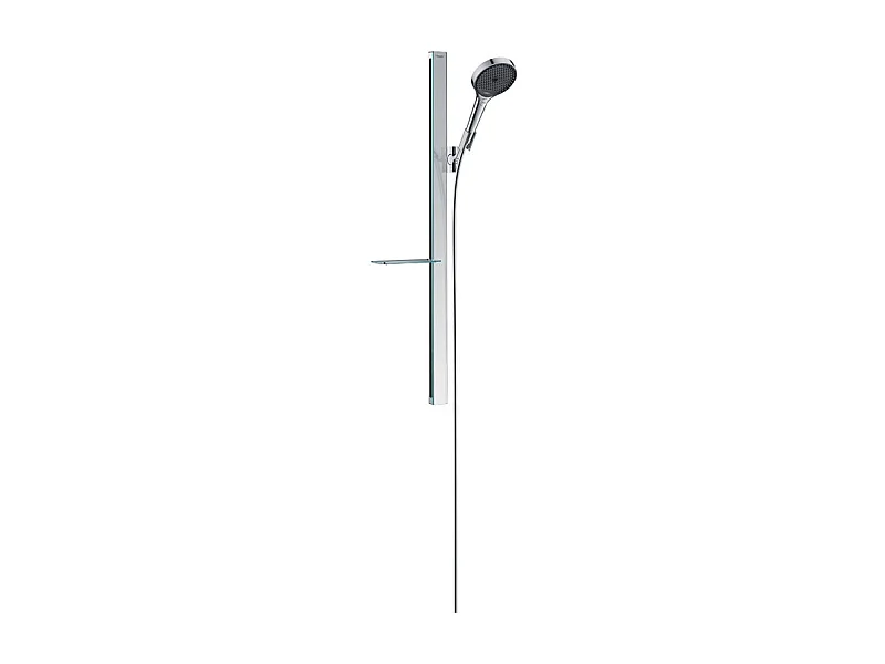 Ensemble de douche 130 3jet avec barre de douche 90 cm avec porte-savon chromé Hansgrohe Rainfinity