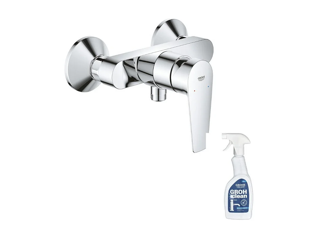 Mitigeur de douche mécanique GROHE Startedge + nettoyant