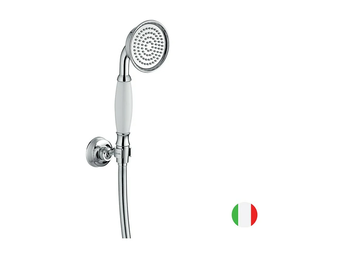Douchette avec flexible et support mural PAINI Lady's chromé