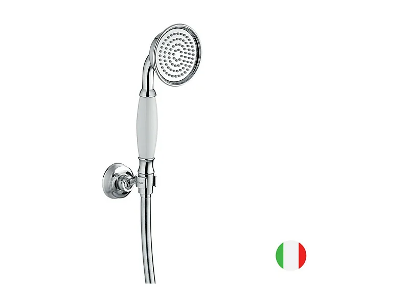 Douchette avec flexible et support mural PAINI Lady's chromé