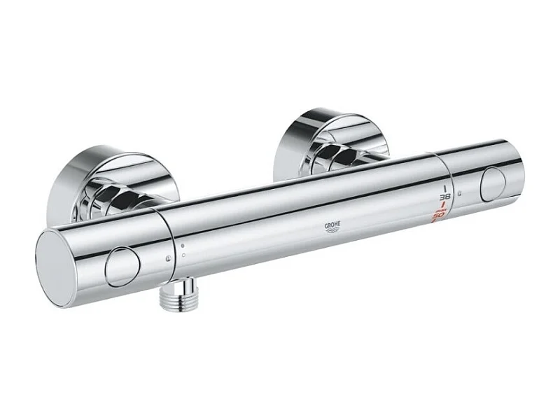 Mitigeur thermostatique douche GROHE Grohtherm 800 chromé avec filtres intégrés