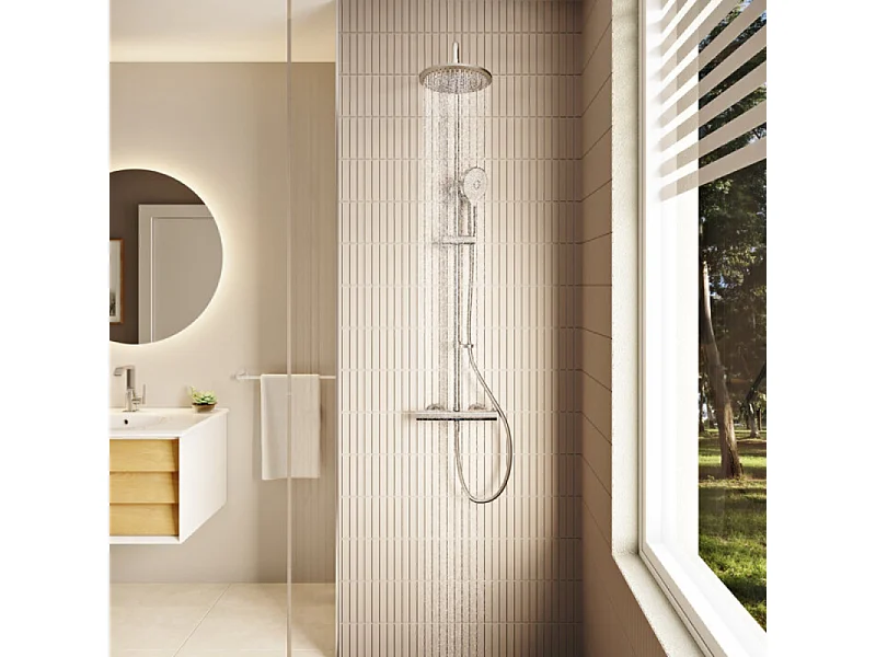 Colonne de douche thermostatique VITRA Aquaheat Joy 220
