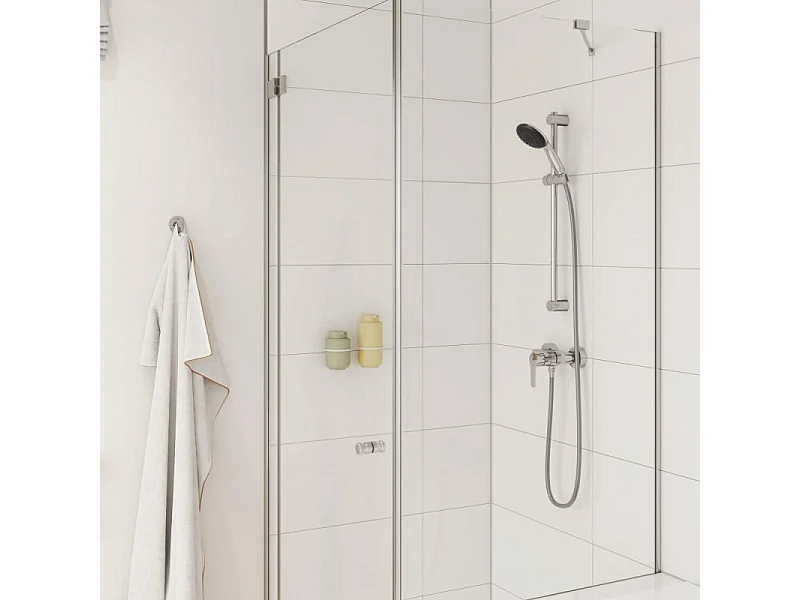 Mitigeur de douche mécanique  GROHE Startflow chromé + chiffonnette