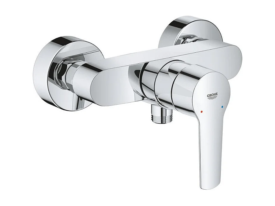 Mitigeur de douche mécanique  GROHE Startflow chromé + chiffonnette
