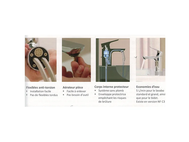 Jacob Delafon - Mitigeur douche Aleo