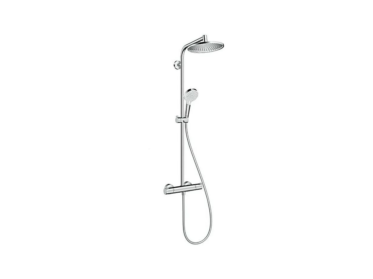 Colonne de douche thermostatique HANSGROHE Crometta S 240 EcoSmart chromé